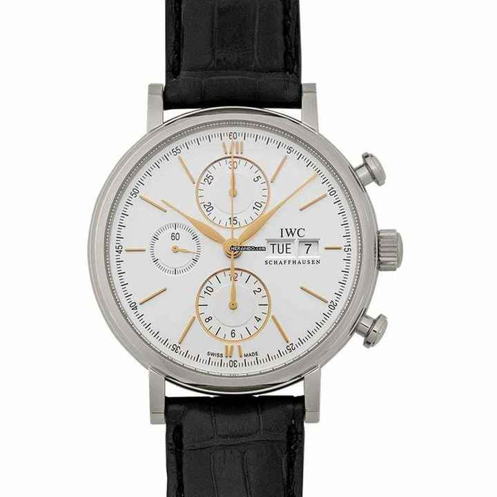  IWC Portofino Chronograph IW391031 - Portofino Chronograph Edition 150 Years Automatic Silver Dial Men's Watch </h1> 