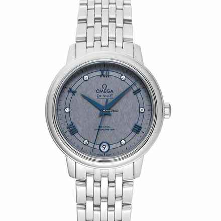  Omega De Ville Prestige 424.10.33.20.56.002 - De Ville Prestige Co-Axial 32.7 mm Automatic Grey Dial Diamonds Ladi </h1> 