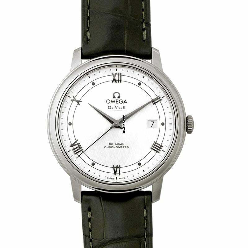 Omega De Ville Prestige 424.13.40.20.02.006 - De Ville Prestige Co-Axial 39.5 mm Automatic Silver Dial Steel Men's </h1>