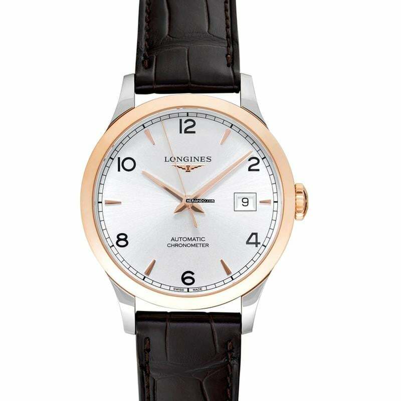  Longines Record L28205762 - Record Automatic Silver Dial Men's Watch </h1> 