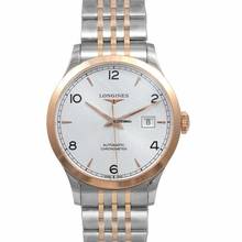 Thumbnail von Longines Record L28215767 - Record Automatic Silver Dial Men's Watch </h1>