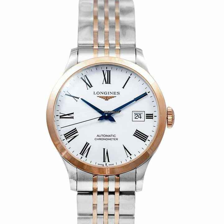  Longines Record L28205117 - Record Automatic White Dial Men's Watch </h1> 