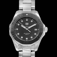 Thumbnail von TAG Heuer Aquaracer Lady WAY131M.BA0748 - Aquaracer Ladies Quartz Black Mother Of Pearl Dial with Diamonds Ladies W </h1>