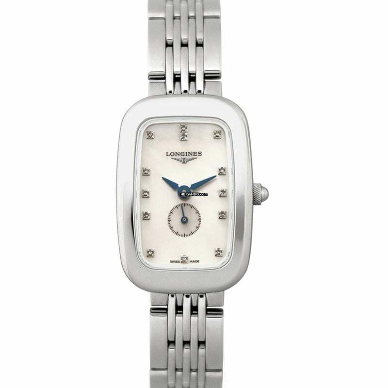  Longines Equestrian L61414876 - Equestrian Quartz Mother of Pearl Dial Diamond Ladies Watch </h1> 