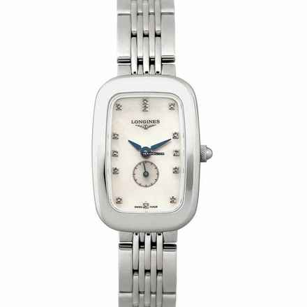  Longines Equestrian L61414876 - Equestrian Quartz Mother of Pearl Dial Diamond Ladies Watch </h1> 
