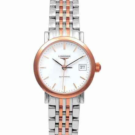  Longines Elegant L43095127 - Elegant Automatic White Dial Ladies Watch </h1> 