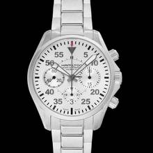 Thumbnail von Hamilton Khaki Pilot H64666155 - Khaki Aviation Pilot Auto Chrono White Steel 42mm </h1>
