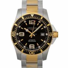 Thumbnail von Longines HydroConquest L37423567 - HydroConquest Automatic Black Dial Men's Watch </h1>