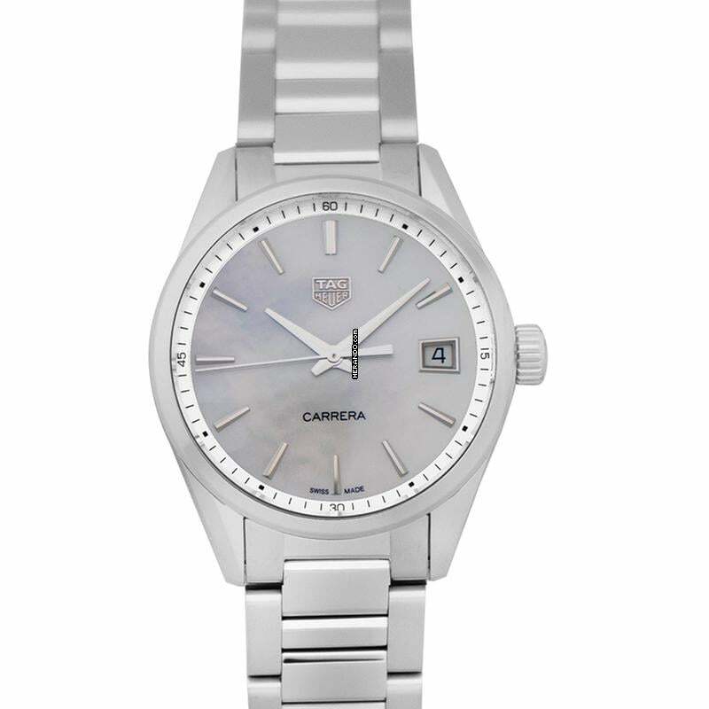  TAG Heuer Carrera Lady WBK1311.BA0652 - Carrera Quartz Mother Of Pearl Dial Unisex Watch </h1> 