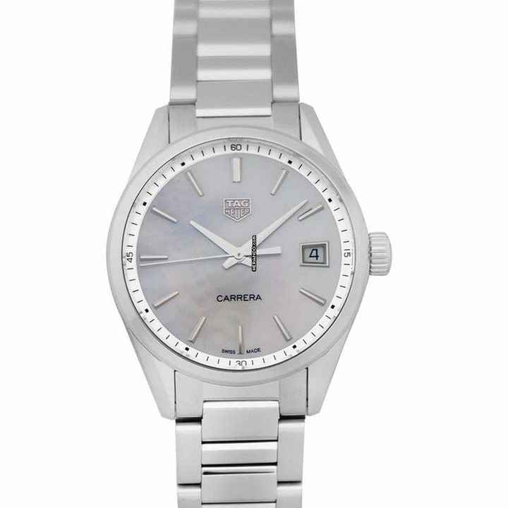  TAG Heuer Carrera Lady WBK1311.BA0652 - Carrera Quartz Mother Of Pearl Dial Unisex Watch </h1> 