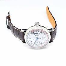 Thumbnail von Longines Heritage L28014232 - Heritage Column Wheel Single Push Piece Pulsometer Chronograph Automatic White </h1>