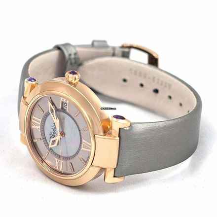 Thumbnail von Chopard Imperiale 384822-5005 - Imperiale Automatic gray mother-of-pearl Dial 18k Rose Gold Ladies Watch </h1>