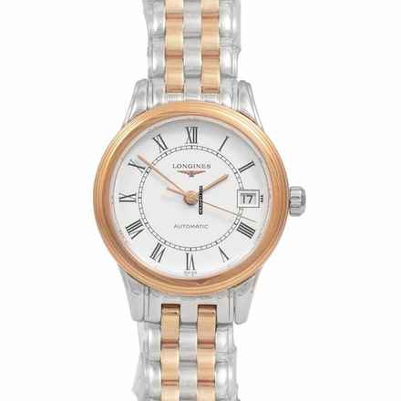  Longines Flagship L42743917 - Flagship Automatic White Dial Ladies Watch </h1> 