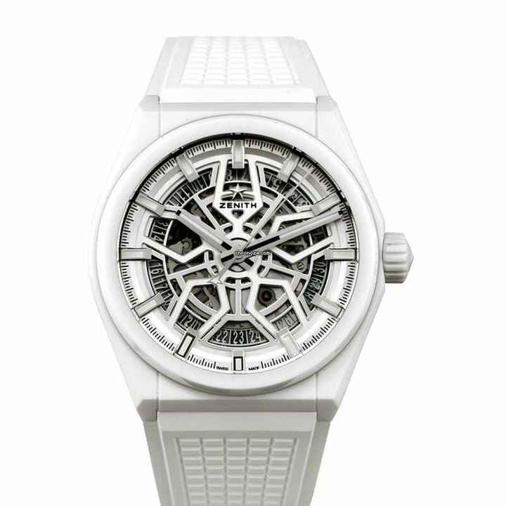  Zenith Defy 49.9002.670/01.R792 - Defy Classic Ceramic Automatic Skeleton Dial Men's Watch </h1> 