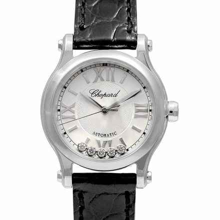  Chopard Happy Sport 278573-3001 - Happy Sport 30 mm Automatic Silver Dial Diamonds Ladies Watch </h1> 