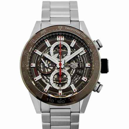 TAG Heuer Carrera Calibre HEUER 01 CAR201U.BA0766 - Carrera Automatic Skeleton Dial Men's Watch </h1> 