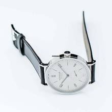 Thumbnail von NOMOS Tangente Neomatik 180 - Tangente Automatic White Silver-plated Dial Stainless Steel Men's Watch </h1>