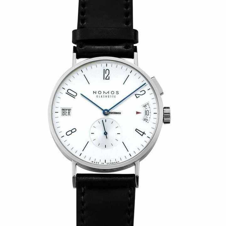  NOMOS Tangomat GMT 635 - Tangomat Gmt Automatic White Silver-plated Dial 40 mm Men's Watch </h1> 