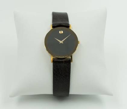 Movado Herren black saphire 40.45.882