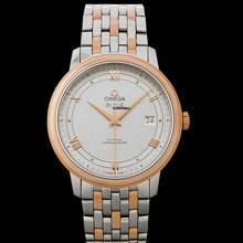 Thumbnail von Omega De Ville Prestige 424.20.40.20.02.003 - De Ville Prestige Co-Axial 39.5 mm Silver Dial Steel Red Gold Men's </h1>