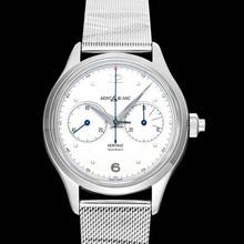 Thumbnail von Montblanc MB119952 - Montblanc Heritage Automatic Silvery-white Dial Stainless Steel Men's Watch </h1>