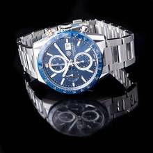 Thumbnail von TAG Heuer Carrera CBM2112.BA0651 - Carrera Automatic Blue Dial Men's Watch </h1>