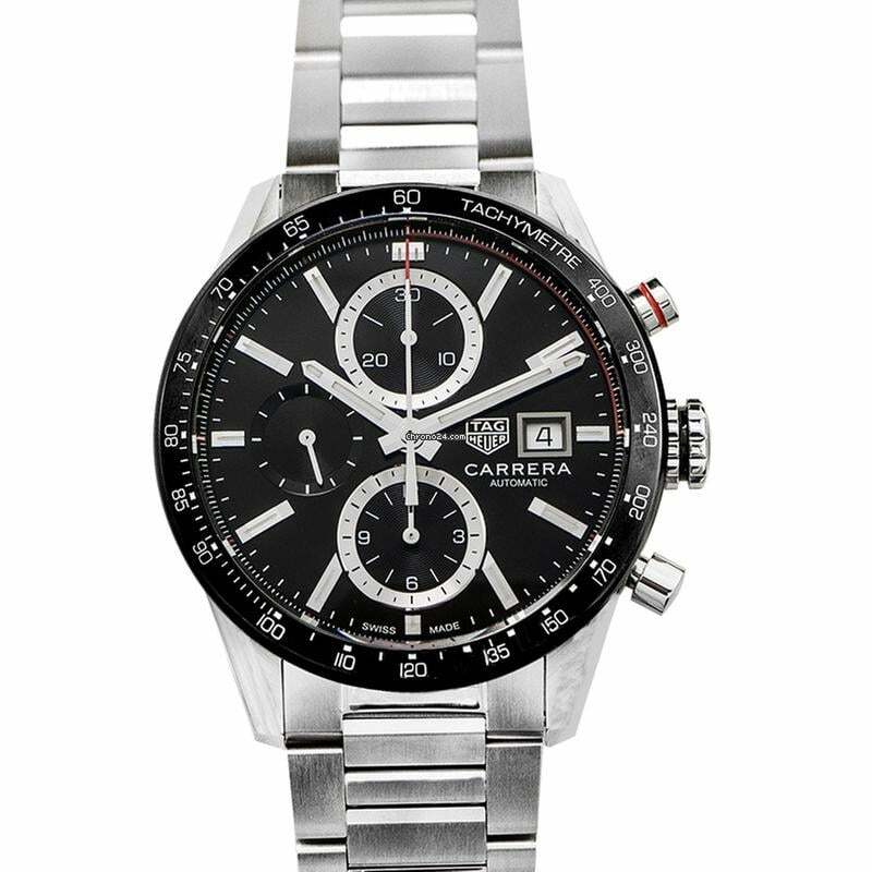 TAG Heuer Carrera Calibre 16 CBM2110.BA0651 - Carrera Calibre 16 Automatic Black Dial Men's Watch </h1>