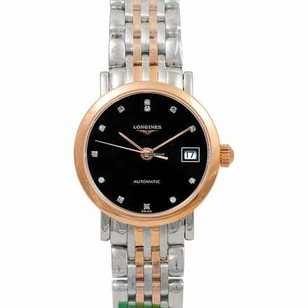  Longines Elegant L43095577 - The Longines Elegant Collection Automatic Diamonds Ladies Watch </h1> 