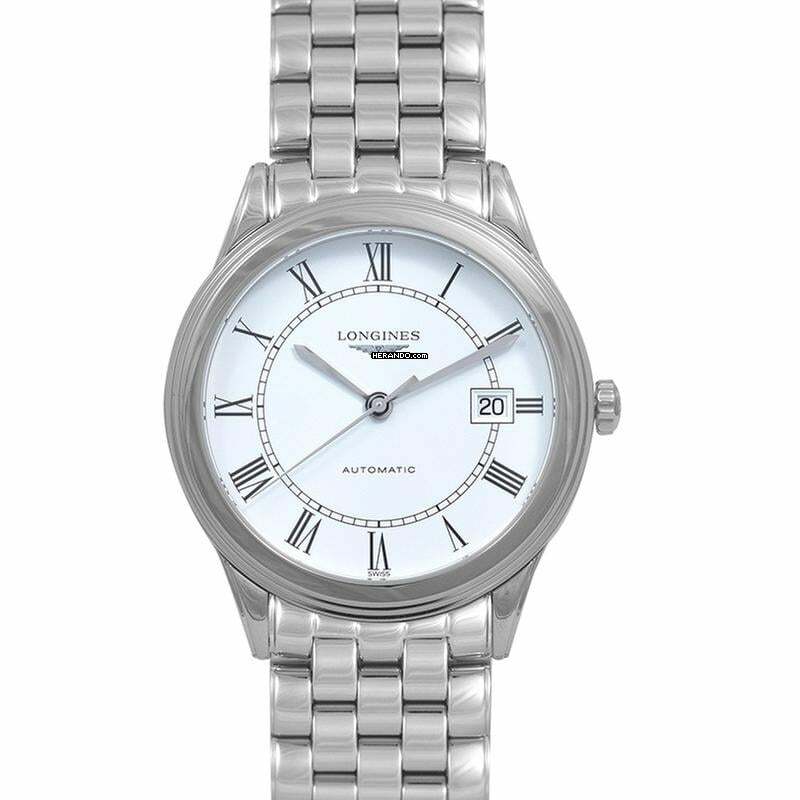  Longines Flagship L49744216 - Flagship Automatic White Dial Men's Watch </h1> 