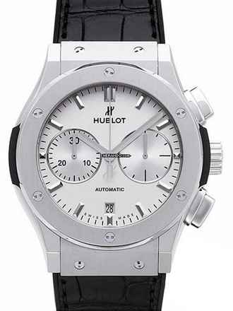  Hublot Classic Fusion Chronograph Titanium Opaline 521.NX.2611.LR </h1> 