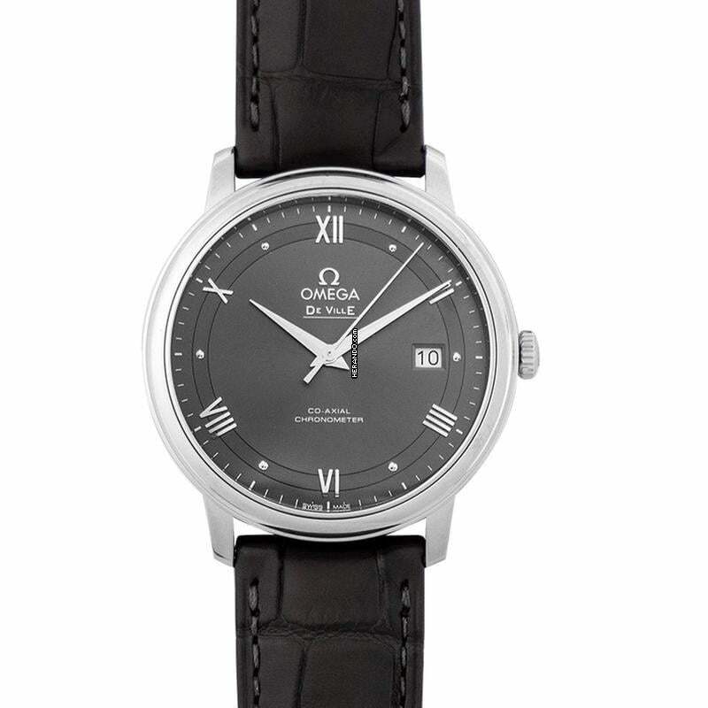 Omega De Ville Prestige 424.13.40.20.06.001 - De Ville Prestige Co-Axial 39.5 mm Automatic Grey Dial Men's Watch </h1>