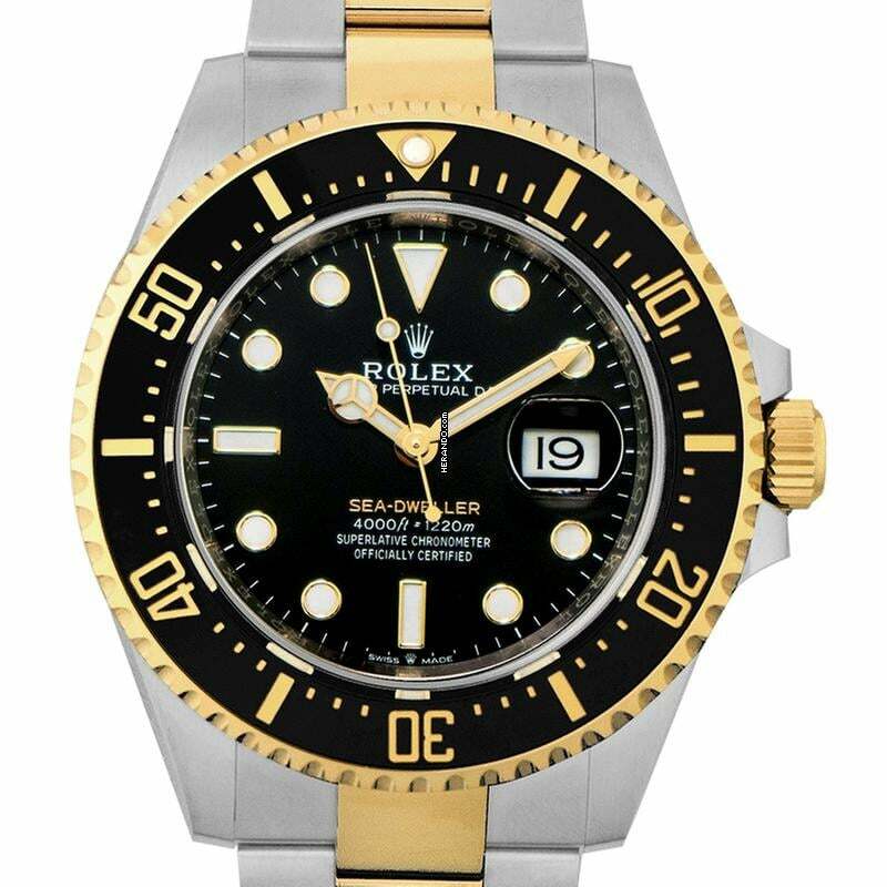  Rolex Sea-Dweller 126603-0001 - Sea-Dweller Oystersteel and 18 ct Yellow Gold Automatic Black Dial Unisex Wa </h1> 