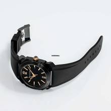 Thumbnail von Bulgari Octo 102581 - Octo L'Originale Automatic Black Dial Stainless Steel Men's Watch </h1>