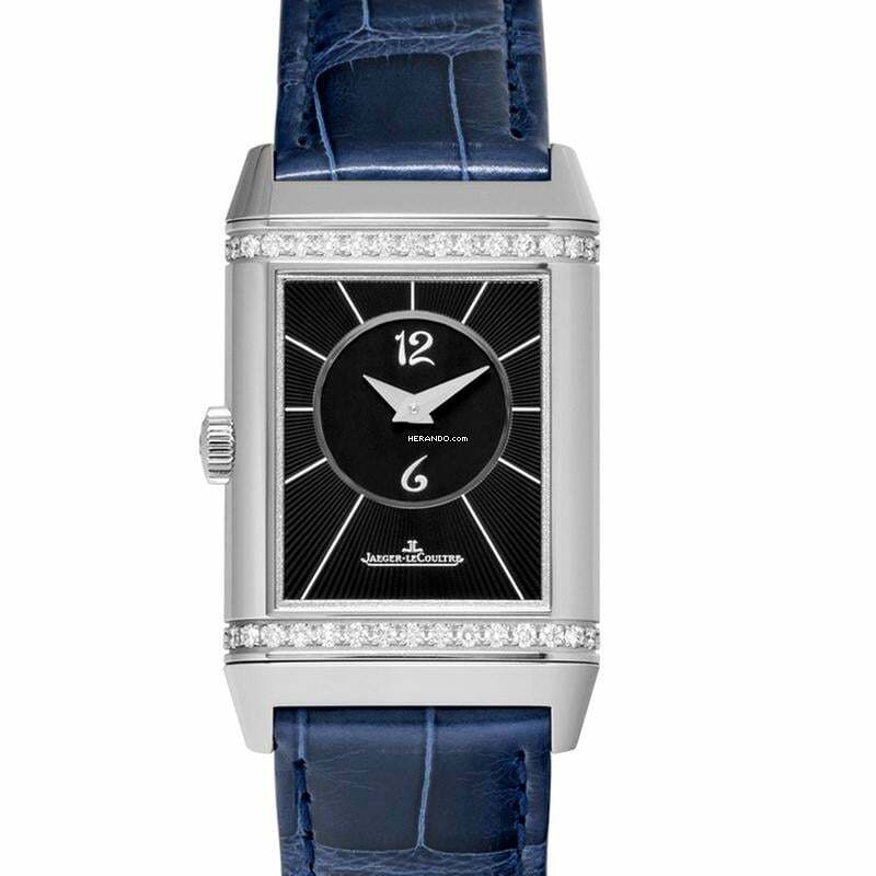  Jaeger-LeCoultre Reverso Classic Medium Duetto Q2588422 - Reverso Classic Medium Duetto Manual-winding Black Dial Ladies Watch </h1> 