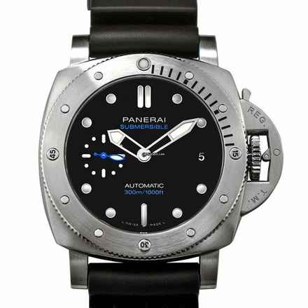  Panerai Submersible PAM00973 - Submersible Automatic Black Dial 42 mm Men's Watch </h1> 