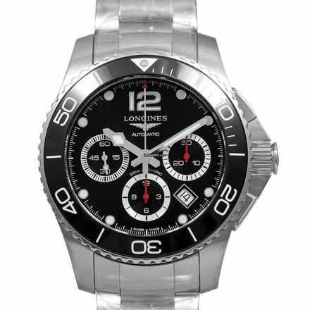  Longines HydroConquest L38834566 - HydroConquest Automatic Black Dial Men's Watch </h1> 