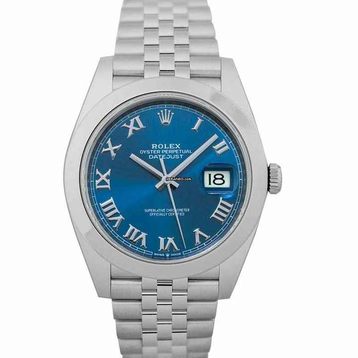  Rolex Datejust 41 126300-0018 - Datejust 41 Automatic Blue Dial Oystersteel Men's Watch </h1> 