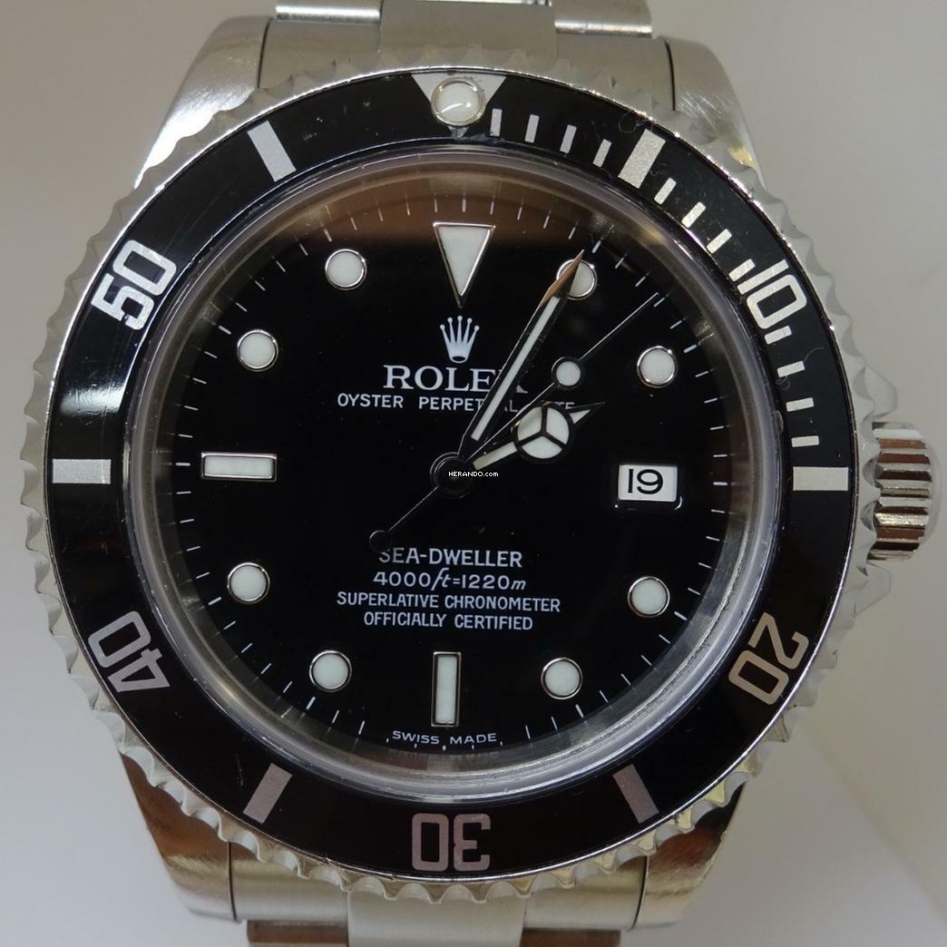  Rolex Sea-Dweller 4000 16600 T </h1> 