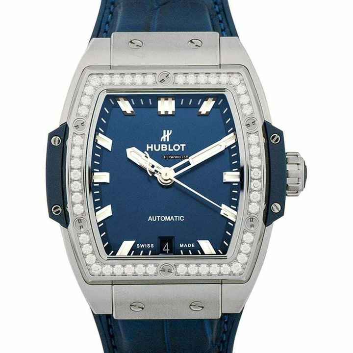  Hublot Spirit of Big Bang 665.NX.7170.LR.1204 - Spirit of Big Bang Automatic Blue Dial Titanium Men's Watch </h1> 