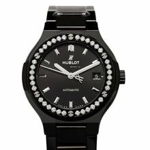 Thumbnail von Hublot Classic Fusion 568.CM.1470.CM.1204 - Classic Fusion Automatic Mat Black Dial Ceramic Ladies Watch </h1>