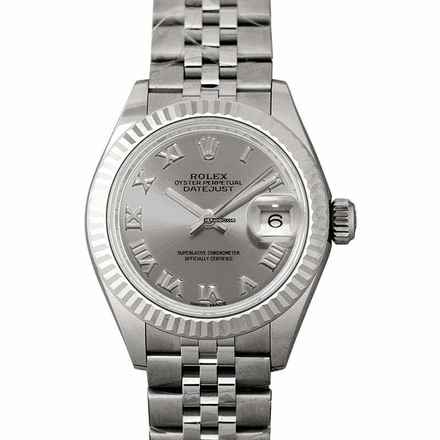  Rolex Lady-Datejust 279174-0007 - Lady-Datejust Automatic Silver Dial Oystersteel and 18 ct White Gold Ladies </h1> 