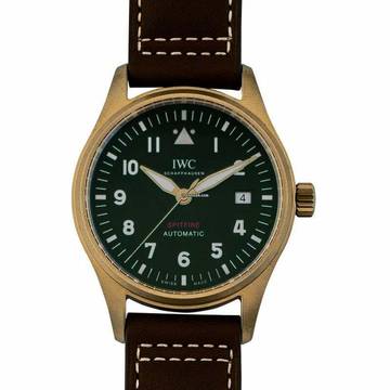  IWC Fliegeruhr IW326802 - Pilot's Watch Automatic Spitfire Automatic Green Dial Men's Watch </h1> 