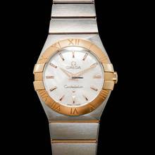 Thumbnail von Omega Constellation Quartz 123.20.27.60.05.001 - Constellation Quartz 27 mm White Dial Red Gold Ladies Watch </h1>
