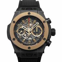 Thumbnail von Hublot Big Bang Unico 411.CM.1138.RX - Big Bang Unico Magic Gold Automatic Skeleton Dial Black Ceramic Men's Wat </h1>
