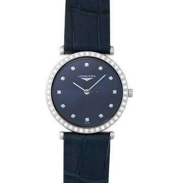  Longines L45230972 - La Grande Classique de Longines Quartz Blue Dial Diamond Ladies Watch </h1> 