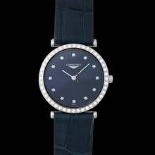 Thumbnail von Longines L45230972 - La Grande Classique de Longines Quartz Blue Dial Diamond Ladies Watch </h1>