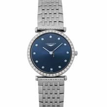 Thumbnail von Longines L45230976 - La Grande Classique de Longines Quartz Blue Dial Diamond Ladies Watch </h1>
