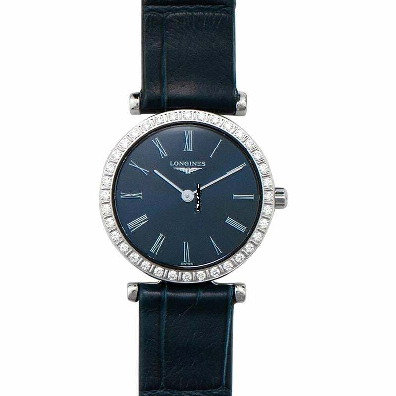  Longines La Grande Classique L43410942 - La Grande Classique de Longines Quartz Blue Dial Diamonds Ladies Watch </h1> 