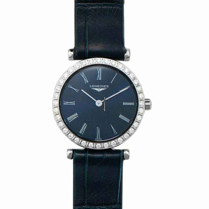  Longines La Grande Classique L43410942 - La Grande Classique de Longines Quartz Blue Dial Diamonds Ladies Watch </h1> 