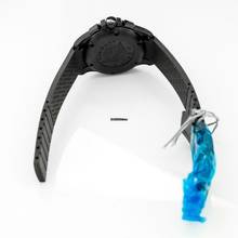 Thumbnail von Longines Conquest L37172569 - Conquest VHP Chronograph Black Rubber Strap Watch 42mm </h1>